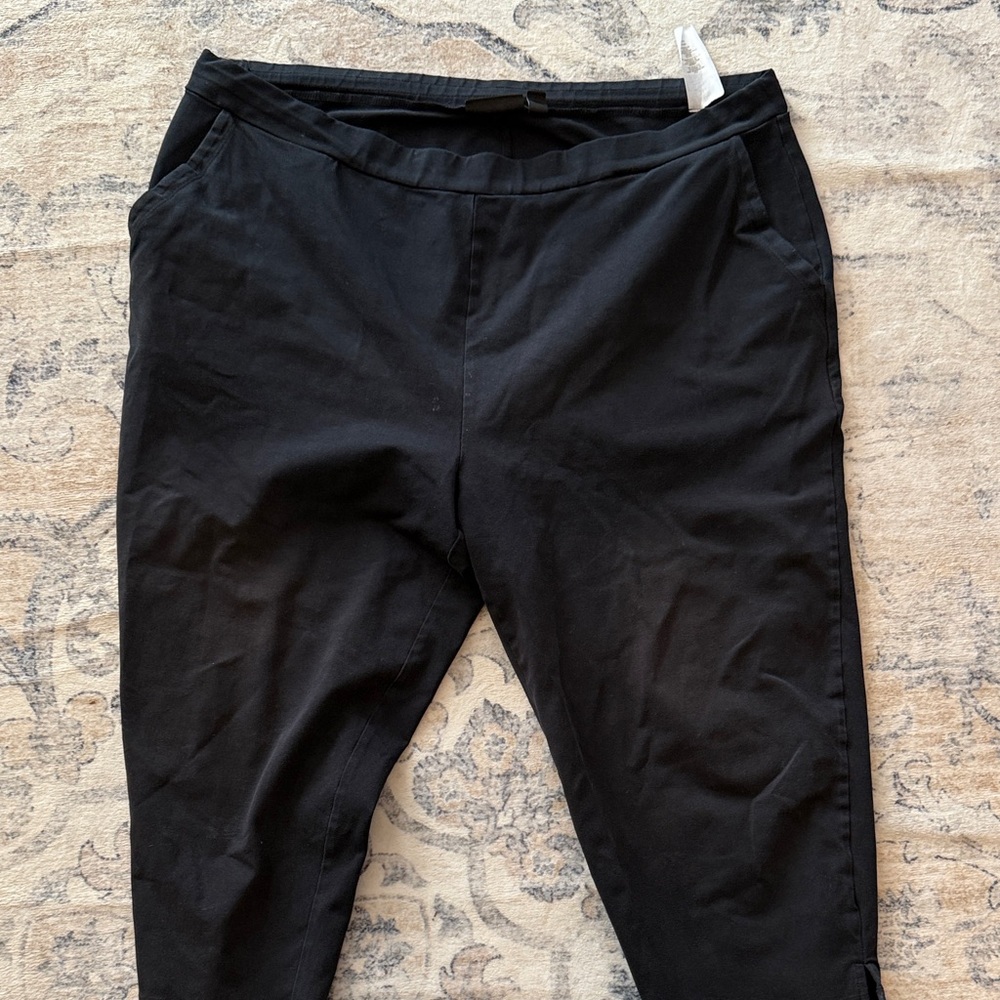 Susan Graver Black capri.